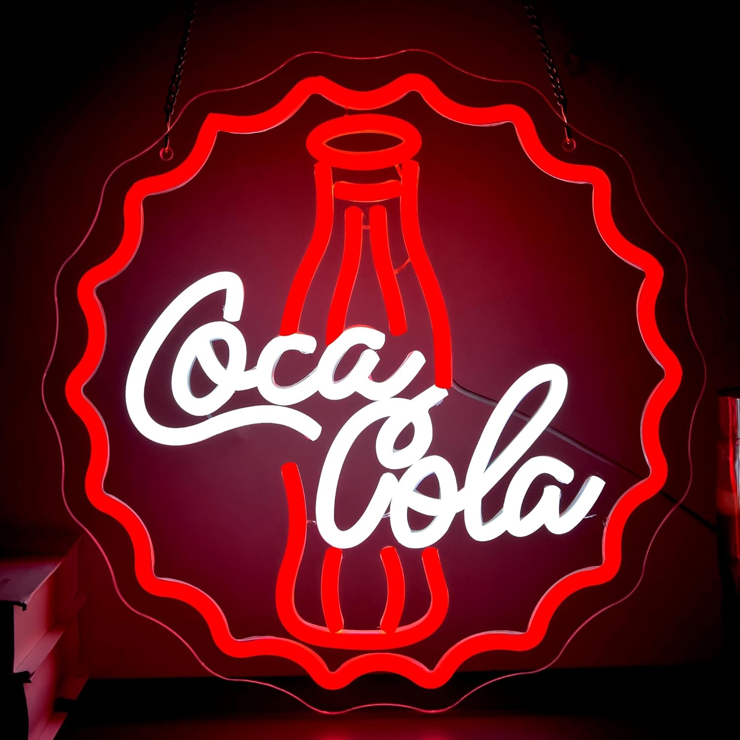 Neon Sign Party - Letreiro de Neon Cola, Luz de