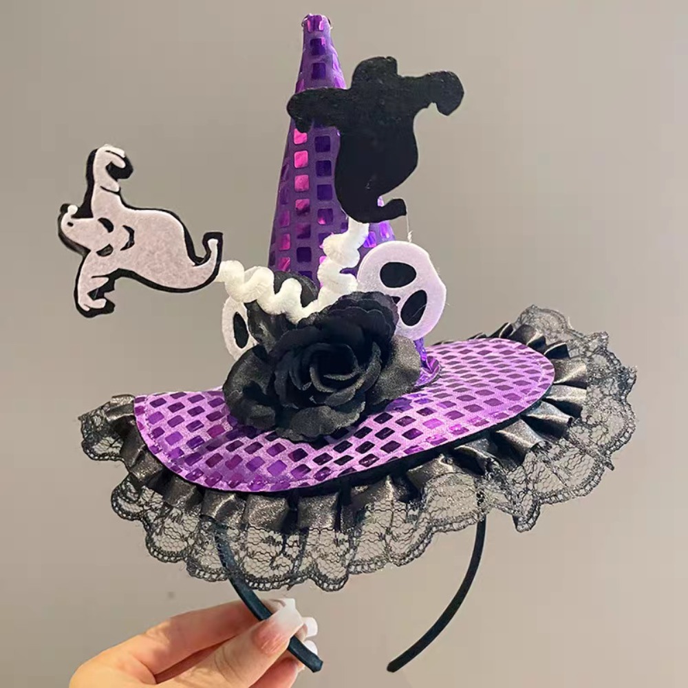 Party Hat Cone - Tiara de Halloween com Chapéu de
