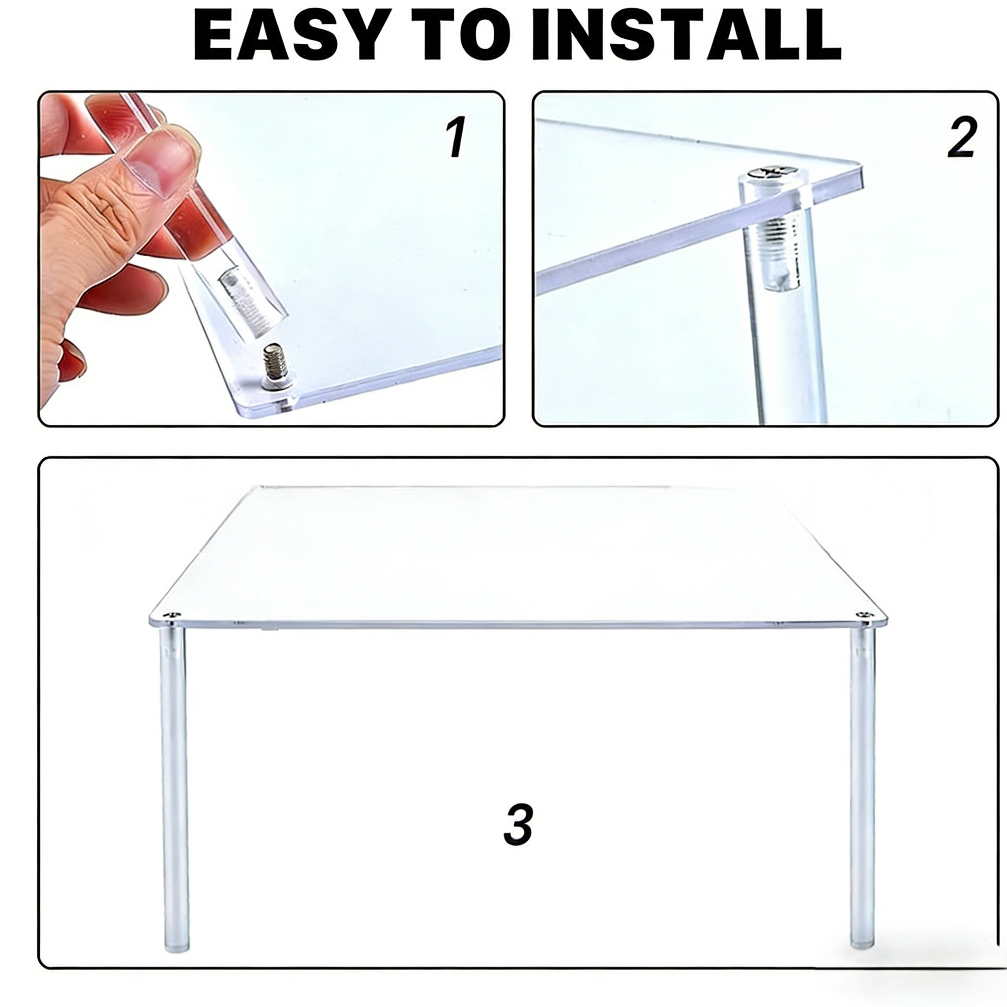 Cupcake Stand Tier - Suporte para cupcake, suporte quadrado para