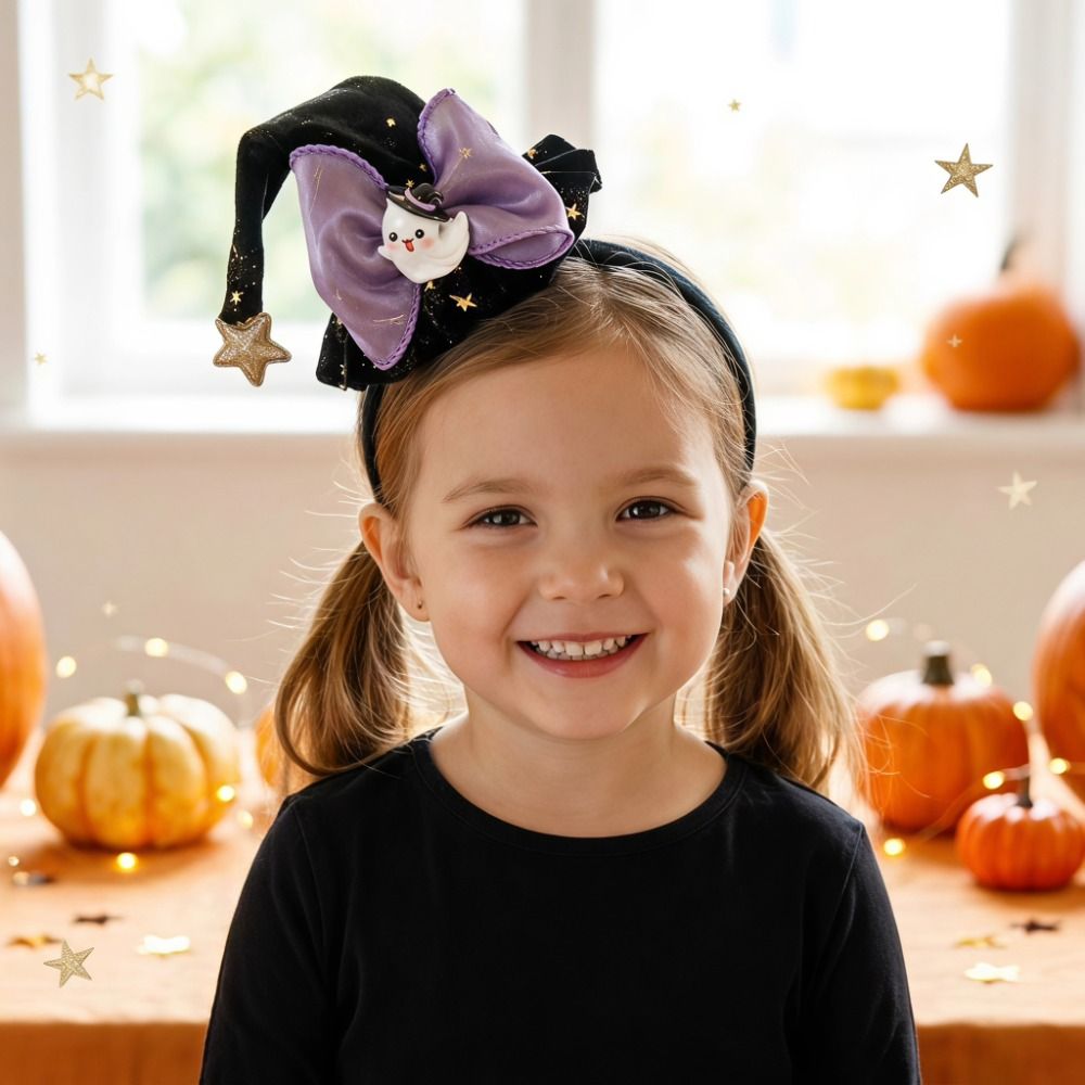 Party Hat Cone - Tiara de Cabelo Feminina de Halloween