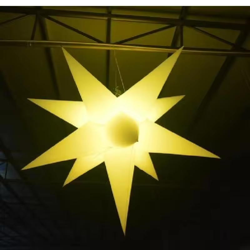 Fascinante estrela inflável co - Led Balloon Light avaliação e preço