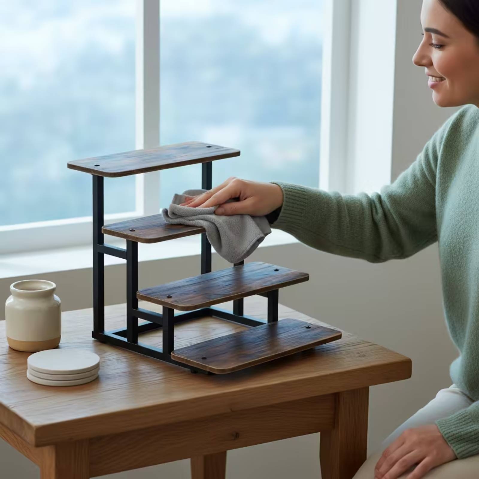 Suporte de Exibição de 4 Nívei - Cupcake Stand Tier avaliação e preço
