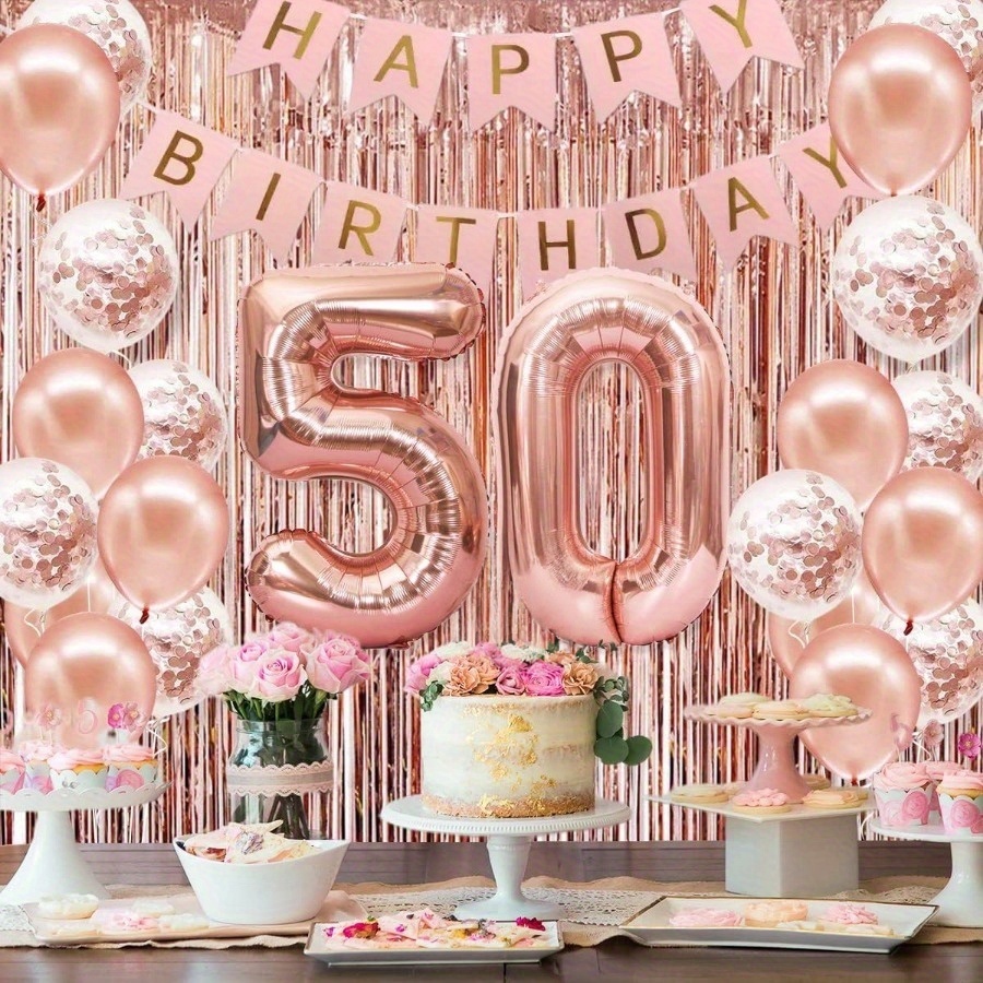 Conjunto de 58 Peças: Balões d - Party Banner Gold avaliação e preço
