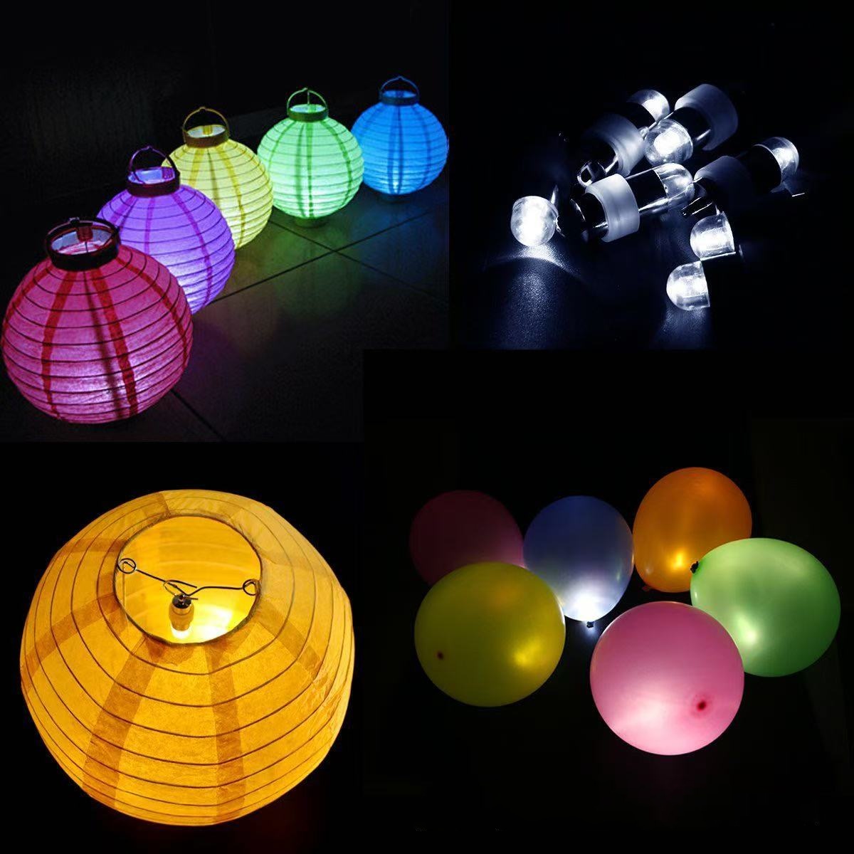 8 pçs mini super brilhante à p - Led Balloon Light avaliação e preço