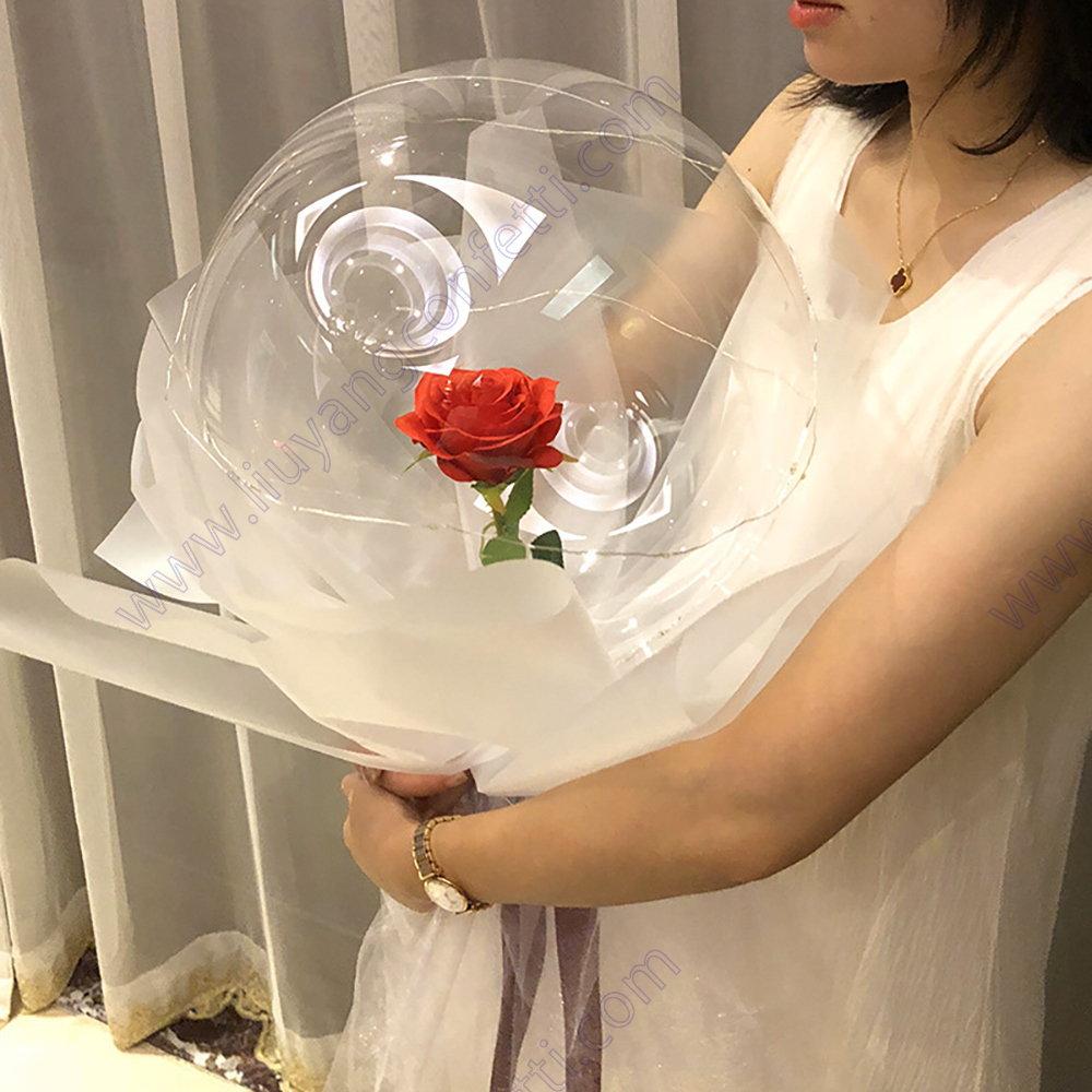 Balão rosa dia dos namorados b - Led Balloon Light avaliação e preço