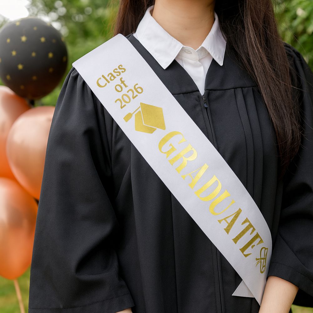 Faixa de Formatura 2026, Faixa - Birthday Sash Glitter avaliação e preço