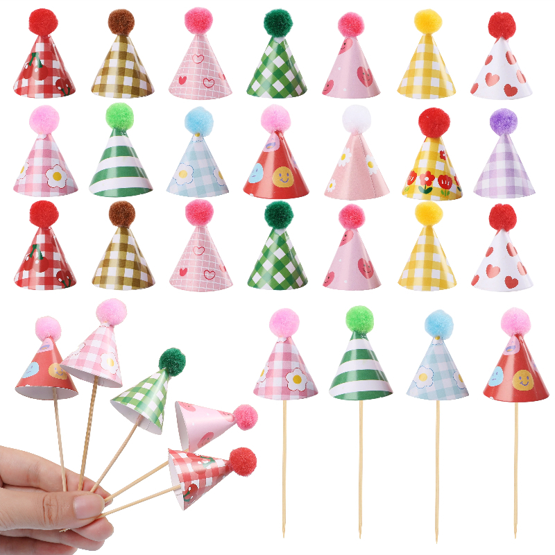 15/30 Peças Mini Chapéus de Fe - Party Hat Cone avaliação e preço
