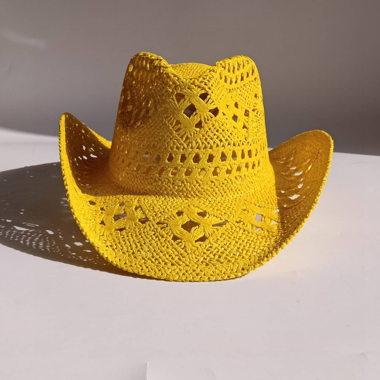 Chapéu de palha de cowboy, nov - Paper Straw Color avaliação e preço