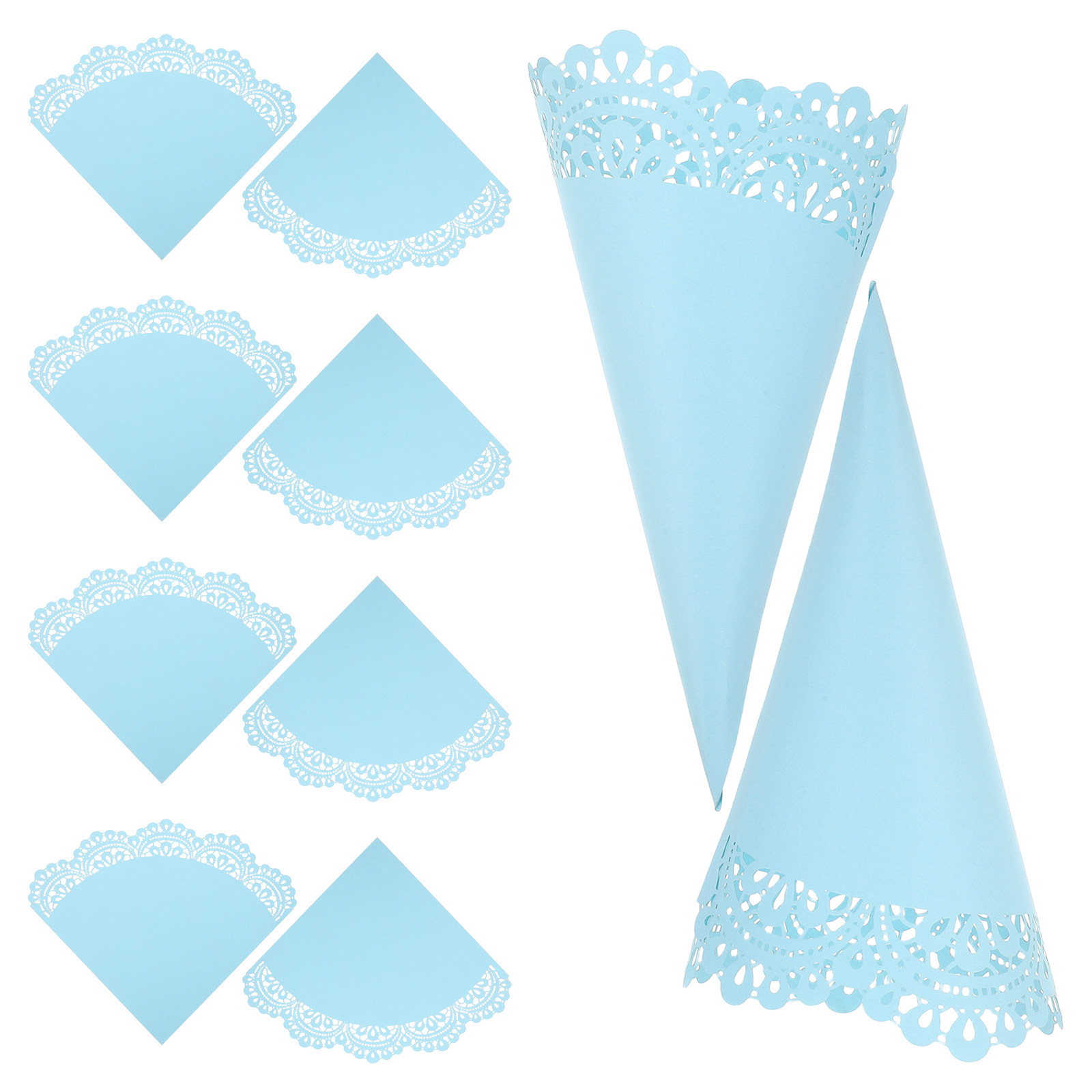50 peças de Cones de Confete p - Papercraft Supply Confetti avaliação e preço