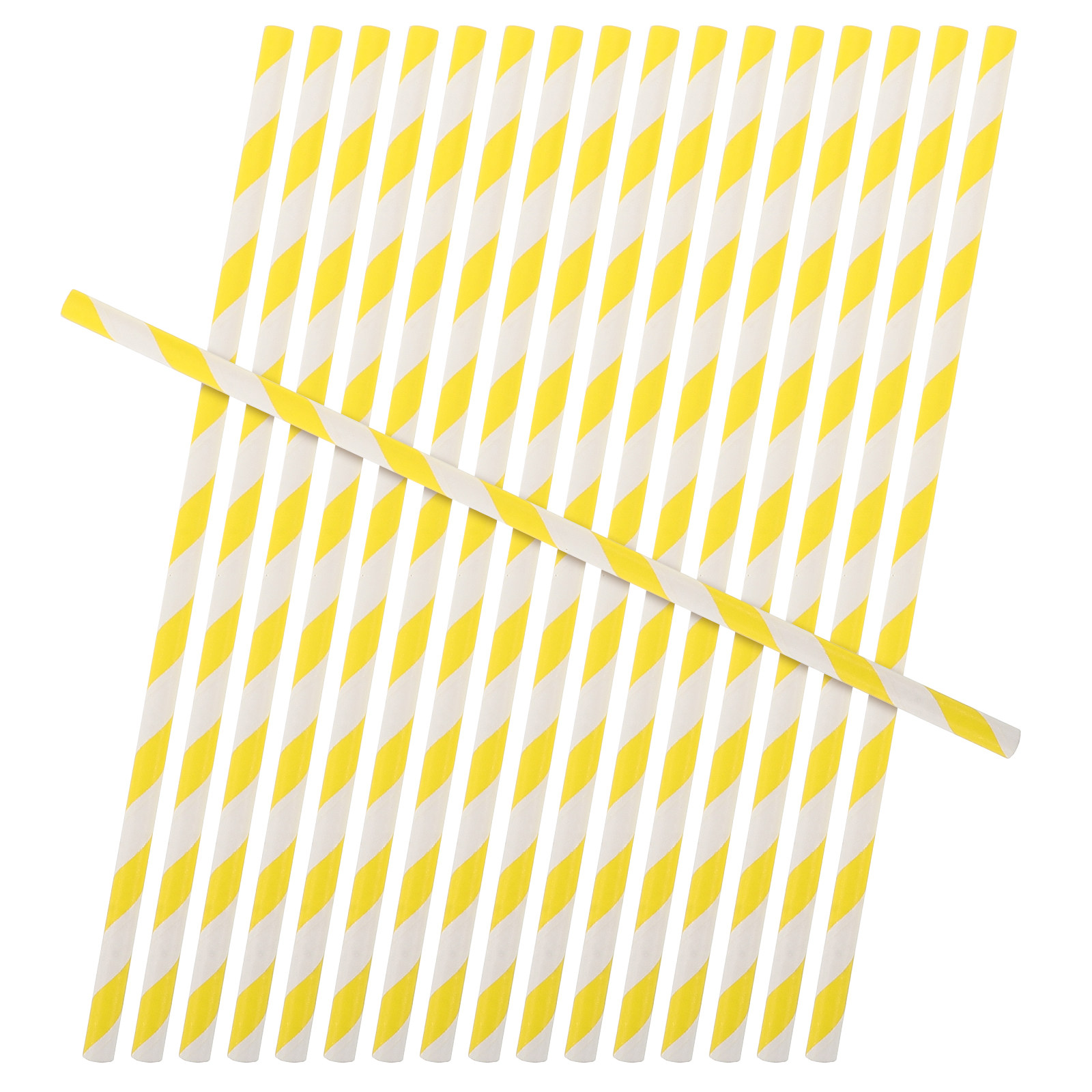 100 Canudos de Papel Decorativ - Paper Straw Color avaliação e preço