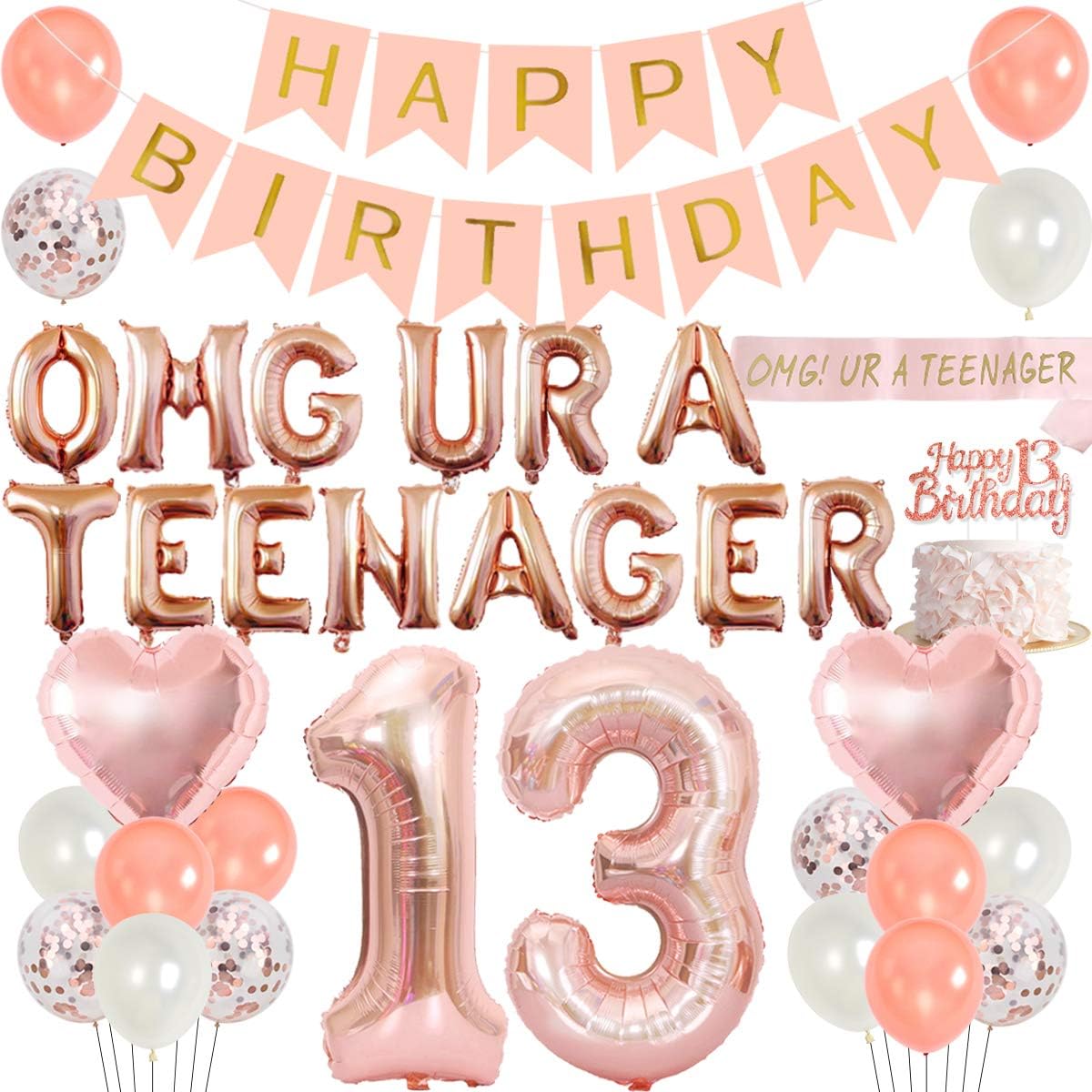 Decorações de festa de 13 anos - Party Banner Gold avaliação e preço