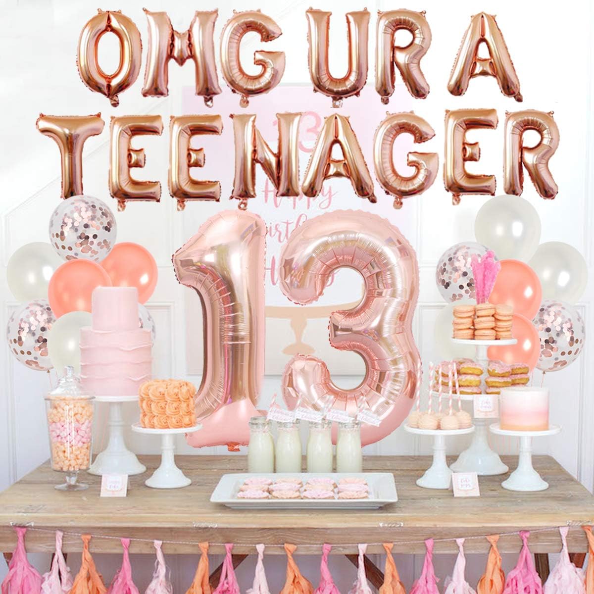 Decorações de festa de 13 anos - Party Banner Gold avaliação e preço
