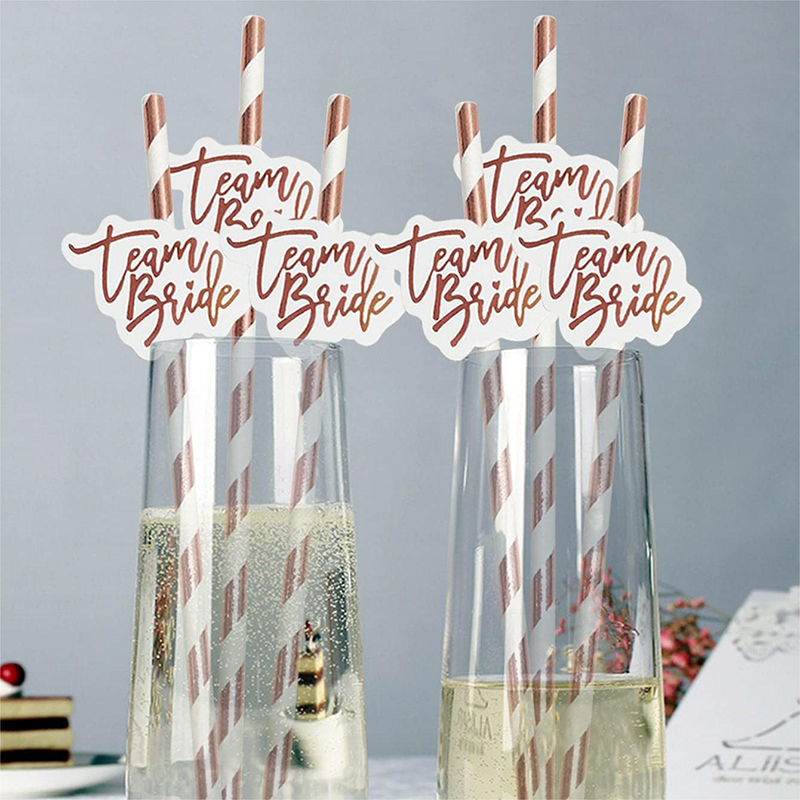 Equipe Noiva Rose Gold Straw p - Paper Straw Color avaliação e preço