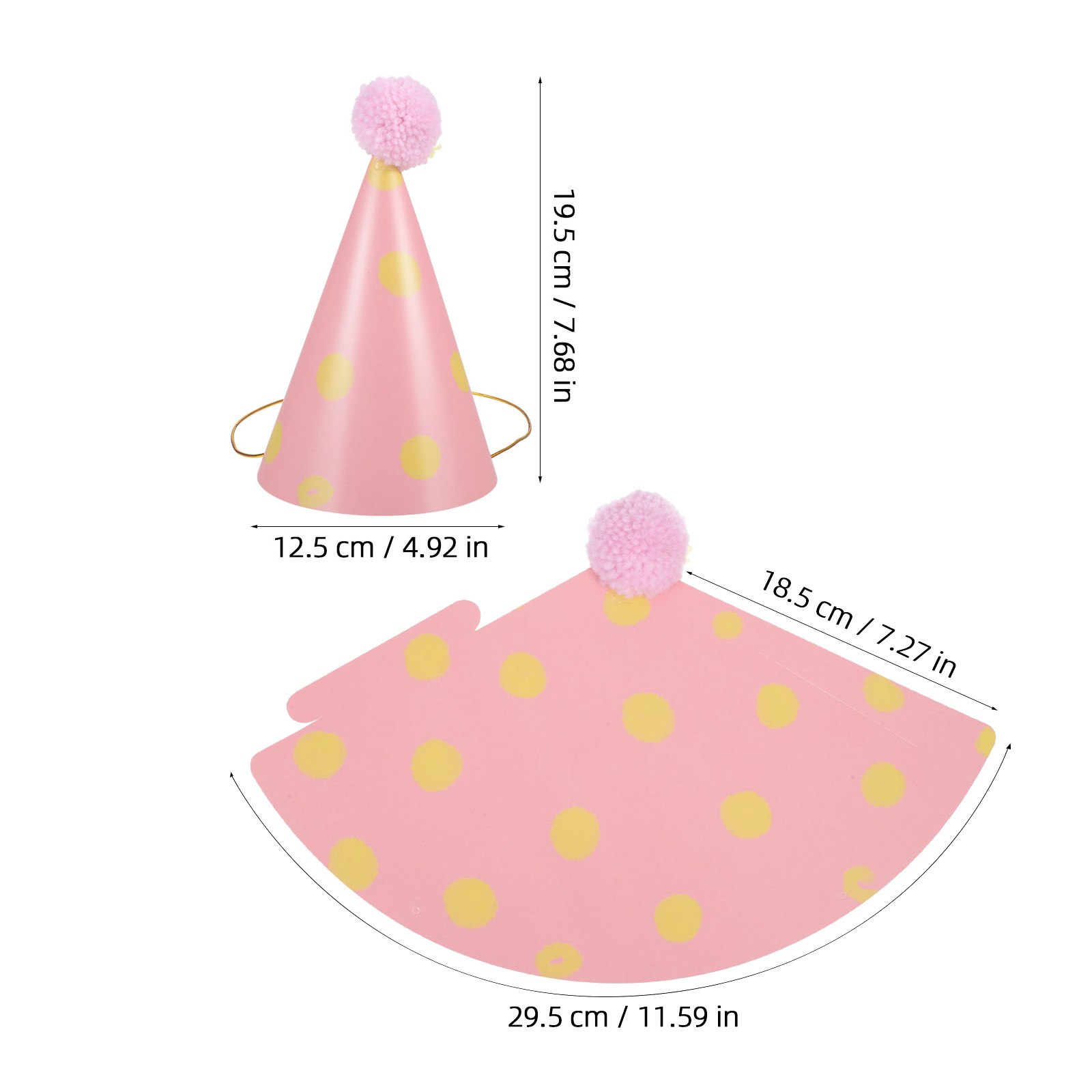 Conjunto de 14 Chapéus de Aniv - Party Hat Cone avaliação e preço