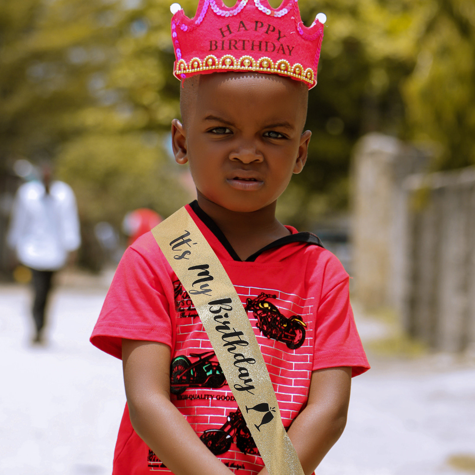 1 Peça Faixa de Ombro para Fes - Birthday Sash Glitter avaliação e preço