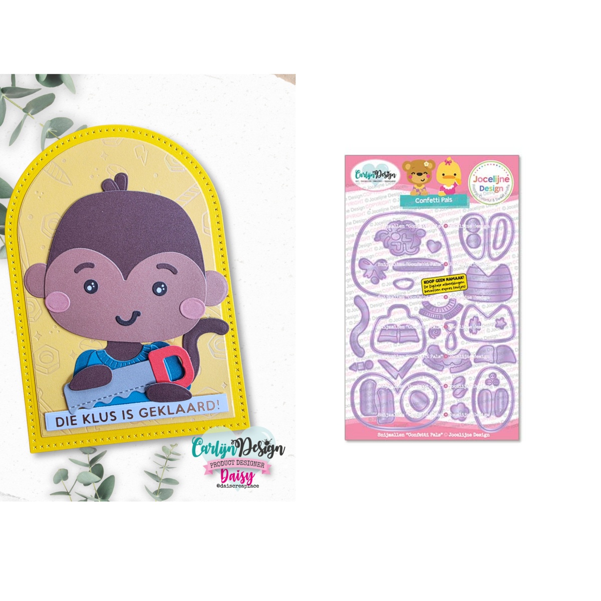 Confetti Pals Matrizes de Cort - Papercraft Supply Confetti avaliação e preço