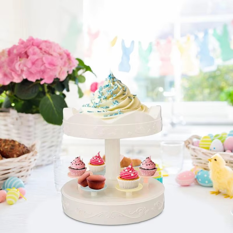 Suporte giratório automático d - Cupcake Stand Tier avaliação e preço