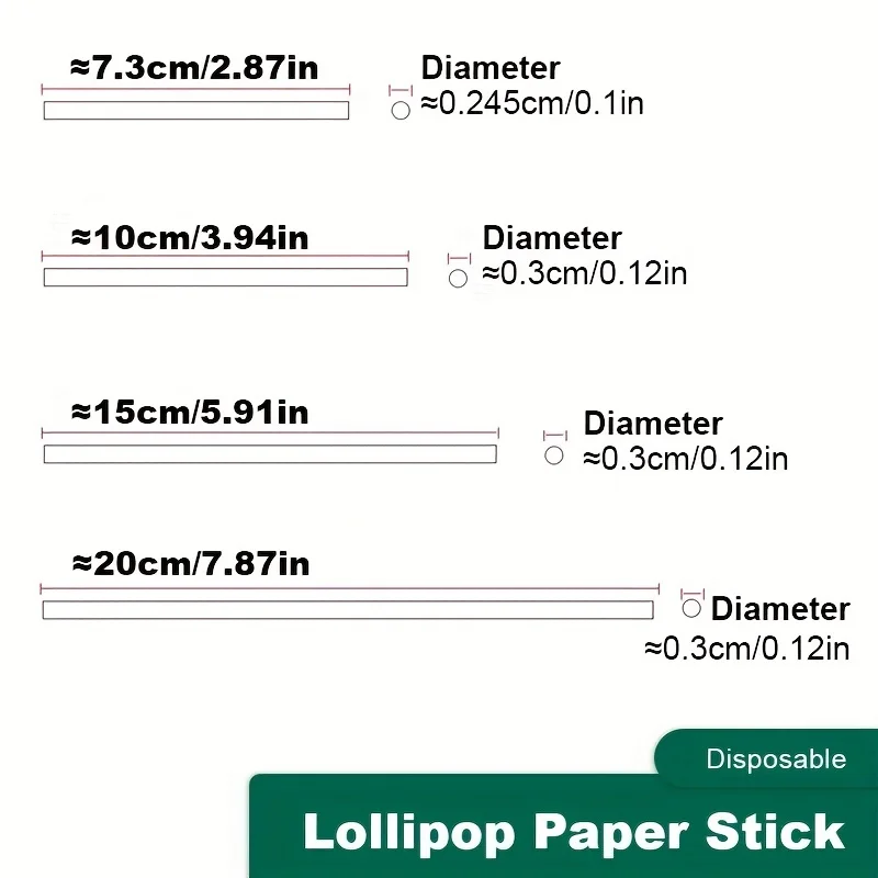 100 Unidades, Palitos de Papel - Paper Straw Color avaliação e preço