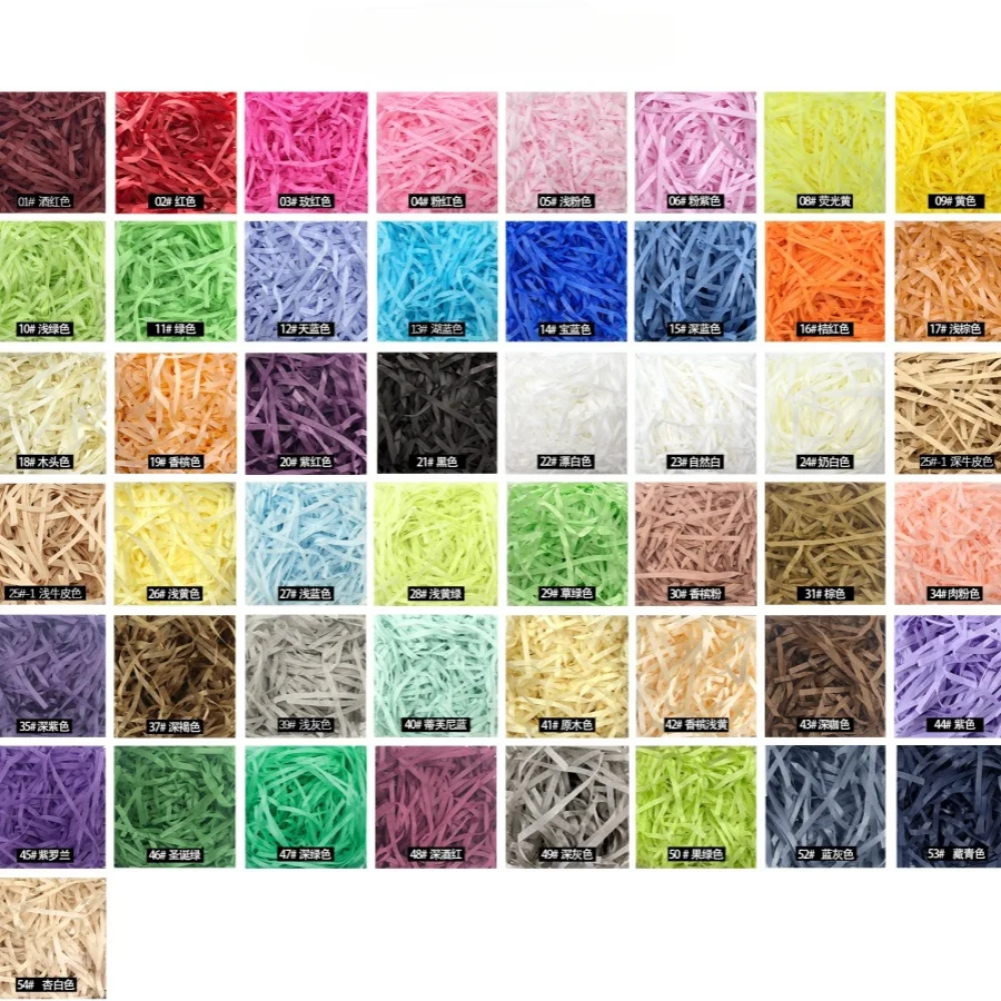 100g ráfia colorido desfiado c - Paper Straw Color avaliação e preço