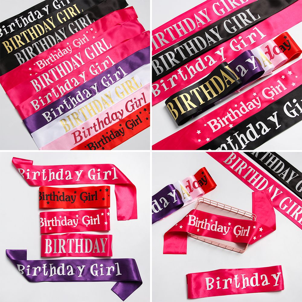 Aniversário menina glitter cet - Birthday Sash Glitter avaliação e preço