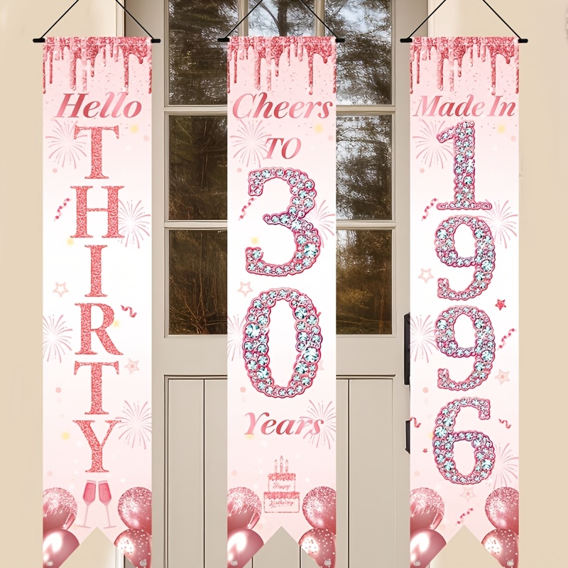 Conjunto de Banner de Porta 2D - Party Banner Gold avaliação e preço