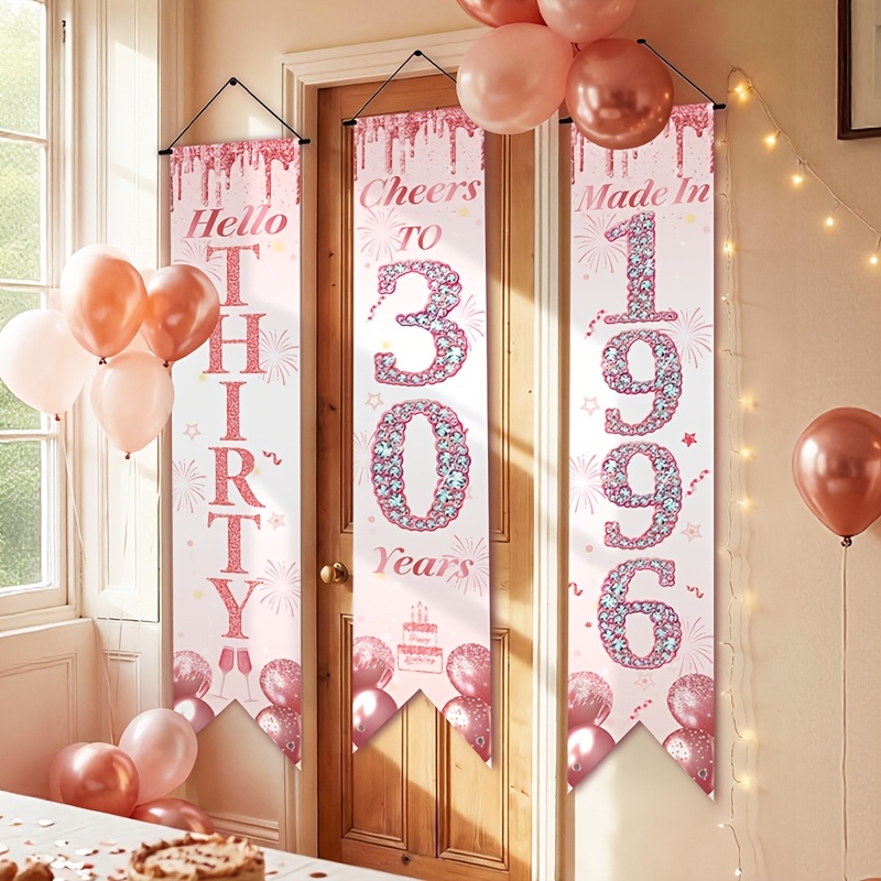 Conjunto de Banner de Porta 2D - Party Banner Gold avaliação e preço