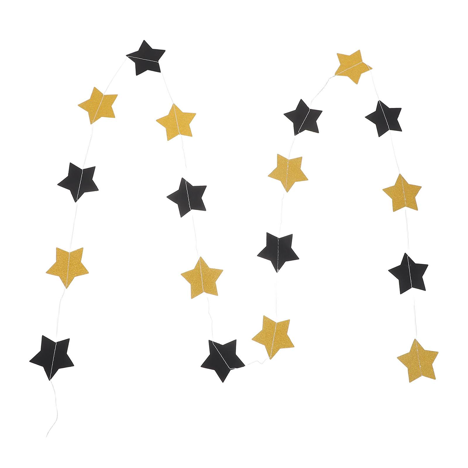 2 Peças de Guirlanda de Estrel - Party Banner Gold avaliação e preço