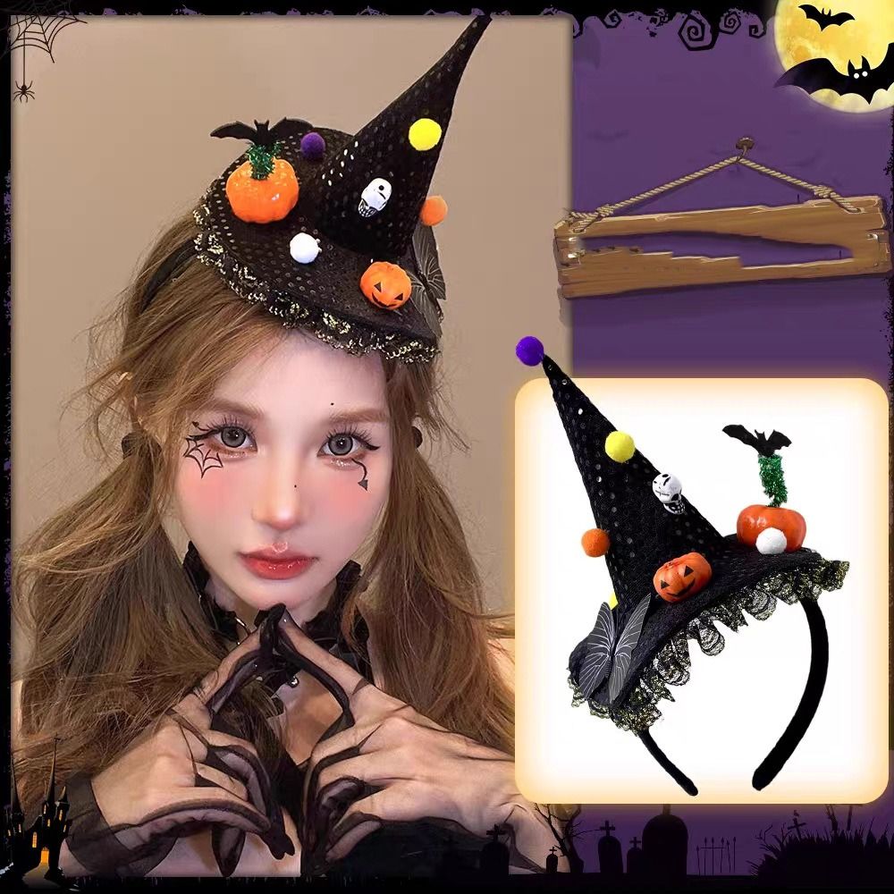 Tiara de Halloween com Chapéu  - Party Hat Cone avaliação e preço
